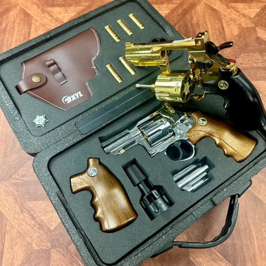 Collector's Edition ZP5 Revolver Metal Soft Bullet Gel blaster
