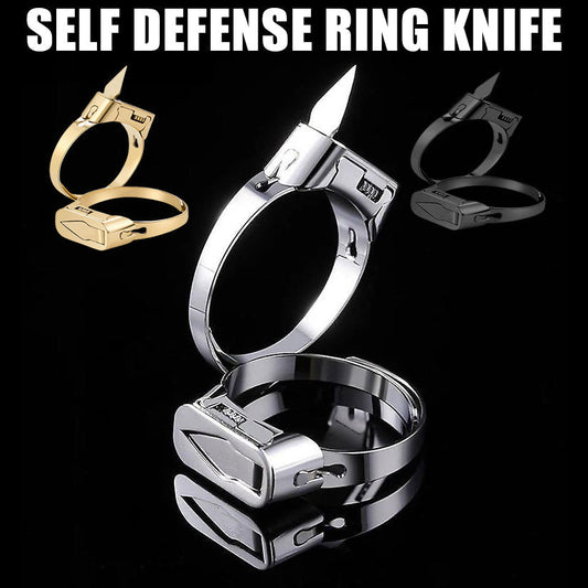 Metal Self Defense Ring Knife