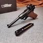 Luger P08 Shell Ejecting Laser Toy Gun - TOP BOOST TOYS