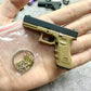 New 1:3 Glock 17 Metal Model Detachable Keychain - TOP BOOST TOYS