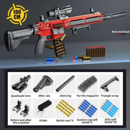 M416 Shell Ejecting Soft Bullet Rifle Gun (Assault Rifle/AR) - BOOST TOYS