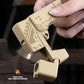 Agent Fire Folding Metal Lighter Toy Gun Dart Blatser