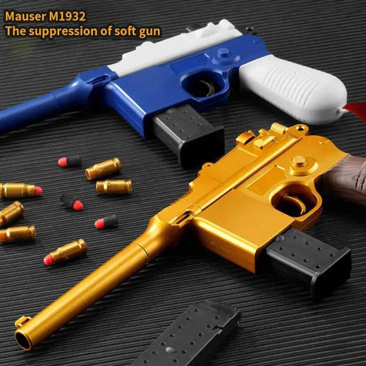 Shell-Throwing Soft Bullet Traumat Gun Pistol M1932 - BOOST TOYS