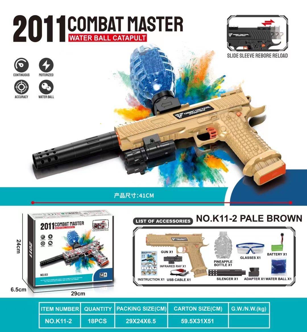 New 2011 Combat Master Gel blaster - TOP BOOST TOYS